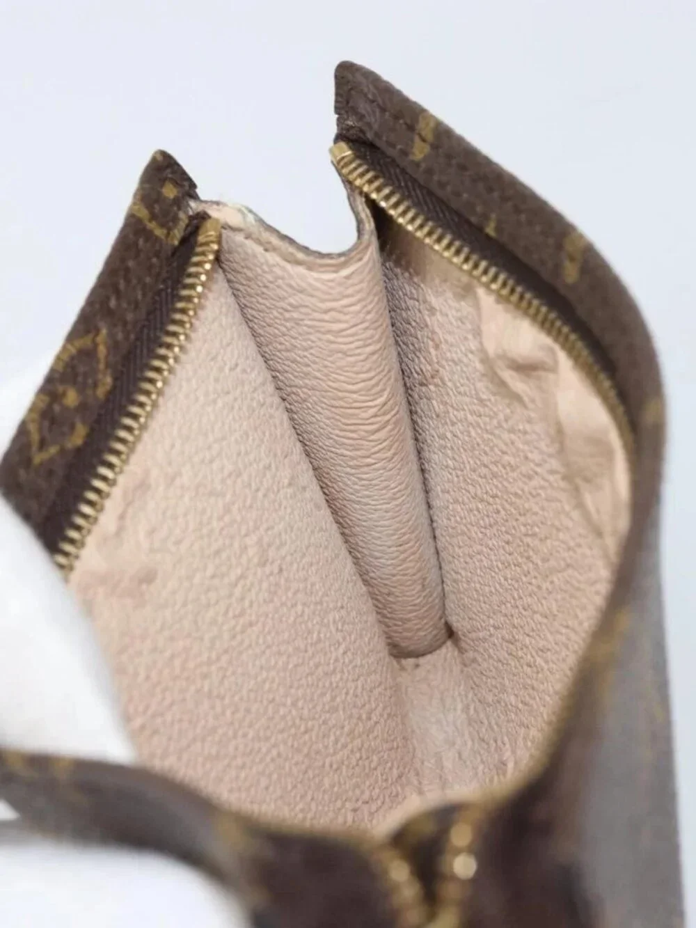 LOUIS VUITTON Monogram Bucket PM Accessory Pouch LV Auth 171187
